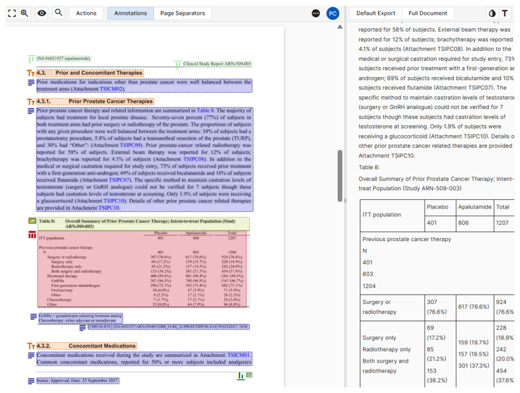 Clinical study chunking 4